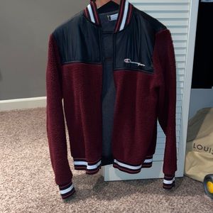 Champion fuzzy jacket